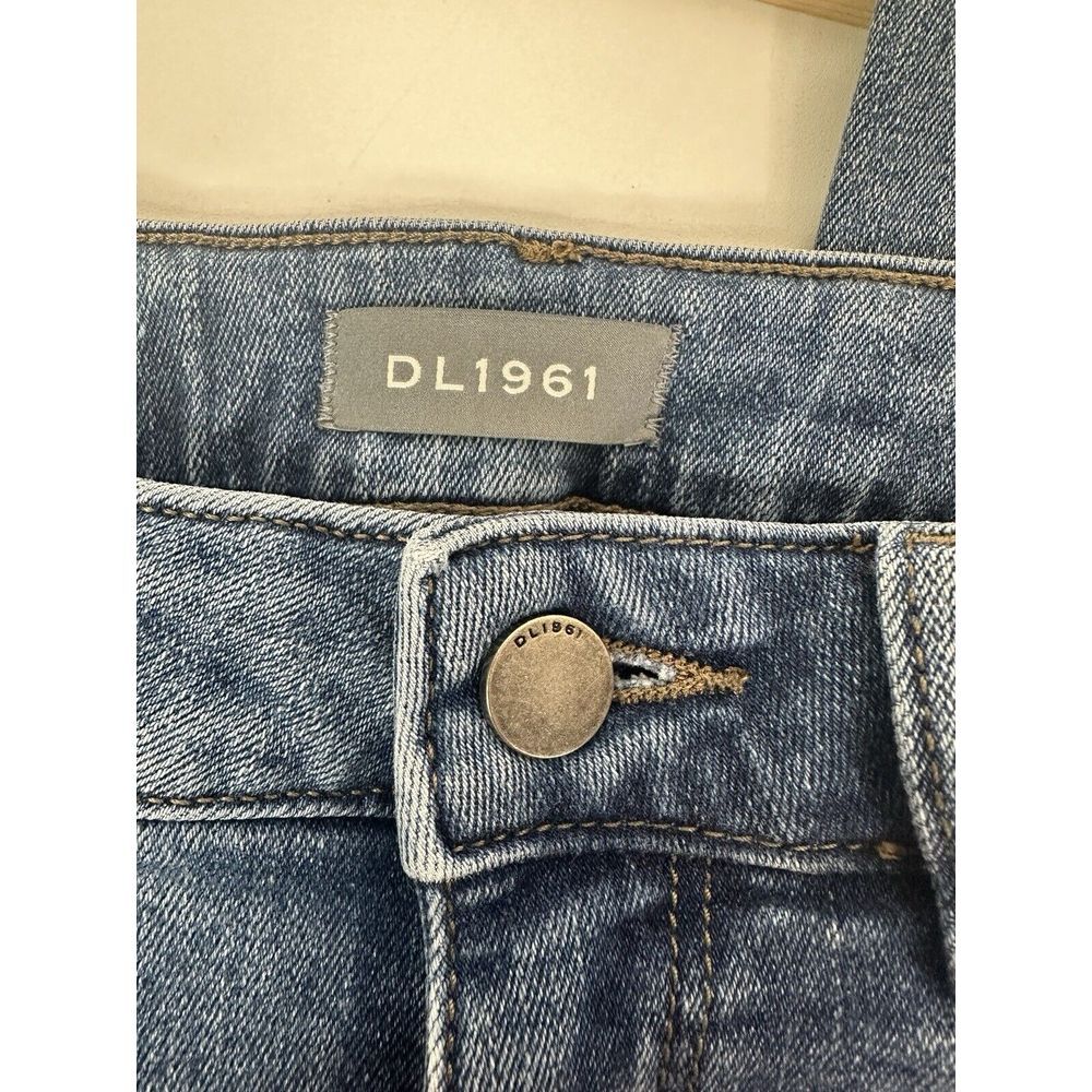 DL 1961 Jeans Womens 24 /‎ 0 Mid Rise Cropped Florence Skinny Denim Blue - Picture 5 of 10